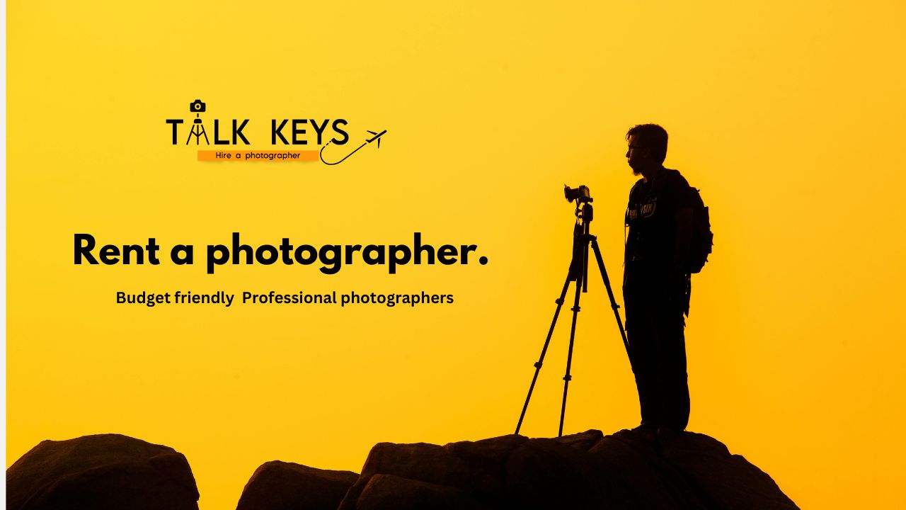 rent a photographer with talk keys photographer